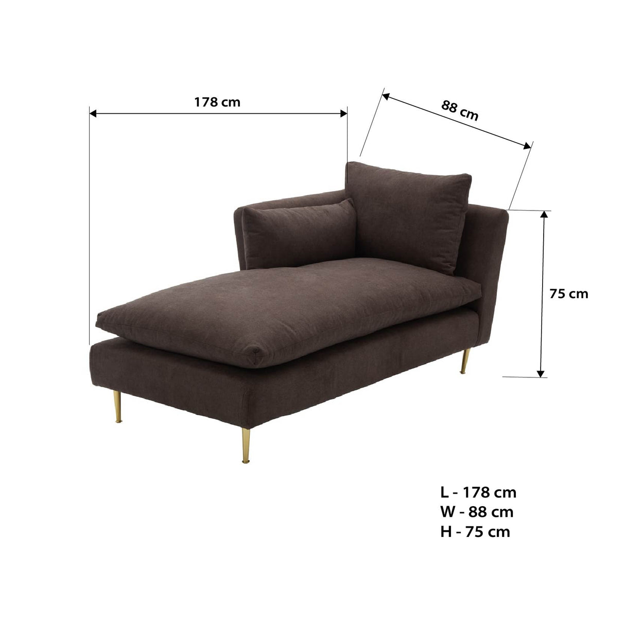ARMANI L-Shape Fabric Sofa Furnigo