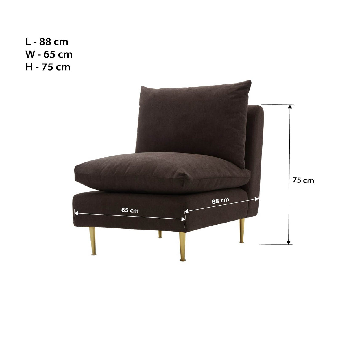 ARMANI L-Shape Fabric Sofa Furnigo