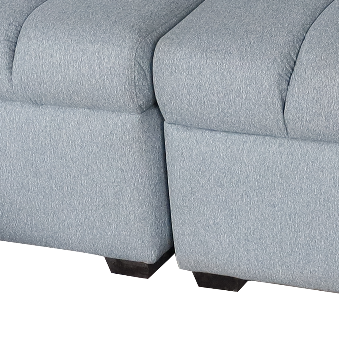 Becca L-Shape Fabric Sofa Set Furnigo