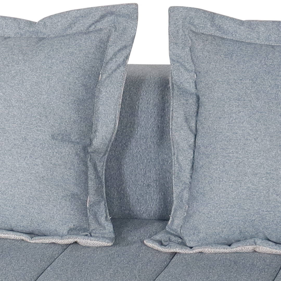 Becca L-Shape Fabric Sofa Set Furnigo