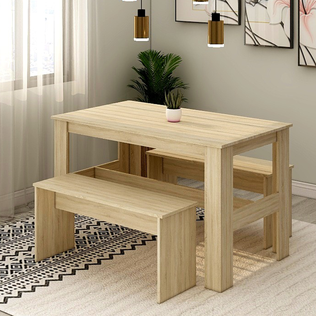 FOREST Dining Set 4-Seater Affordahome