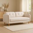ASHER 2-Seater Fabric Sofa Affordahome