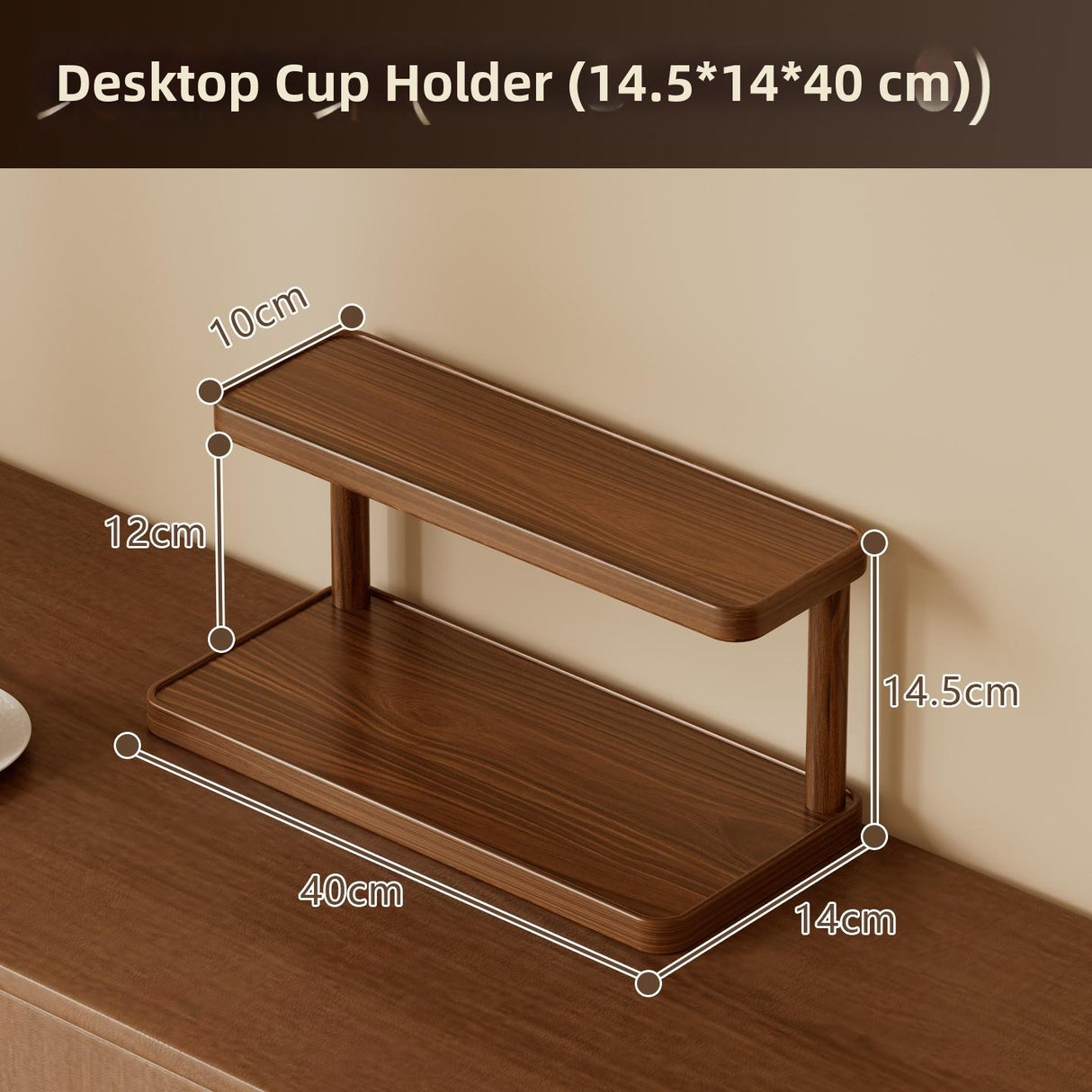 Timberra - Melyra - BaristaNest Thickened Cup Rack - Kitchen / Dining Area / Coffee Corner Timberra