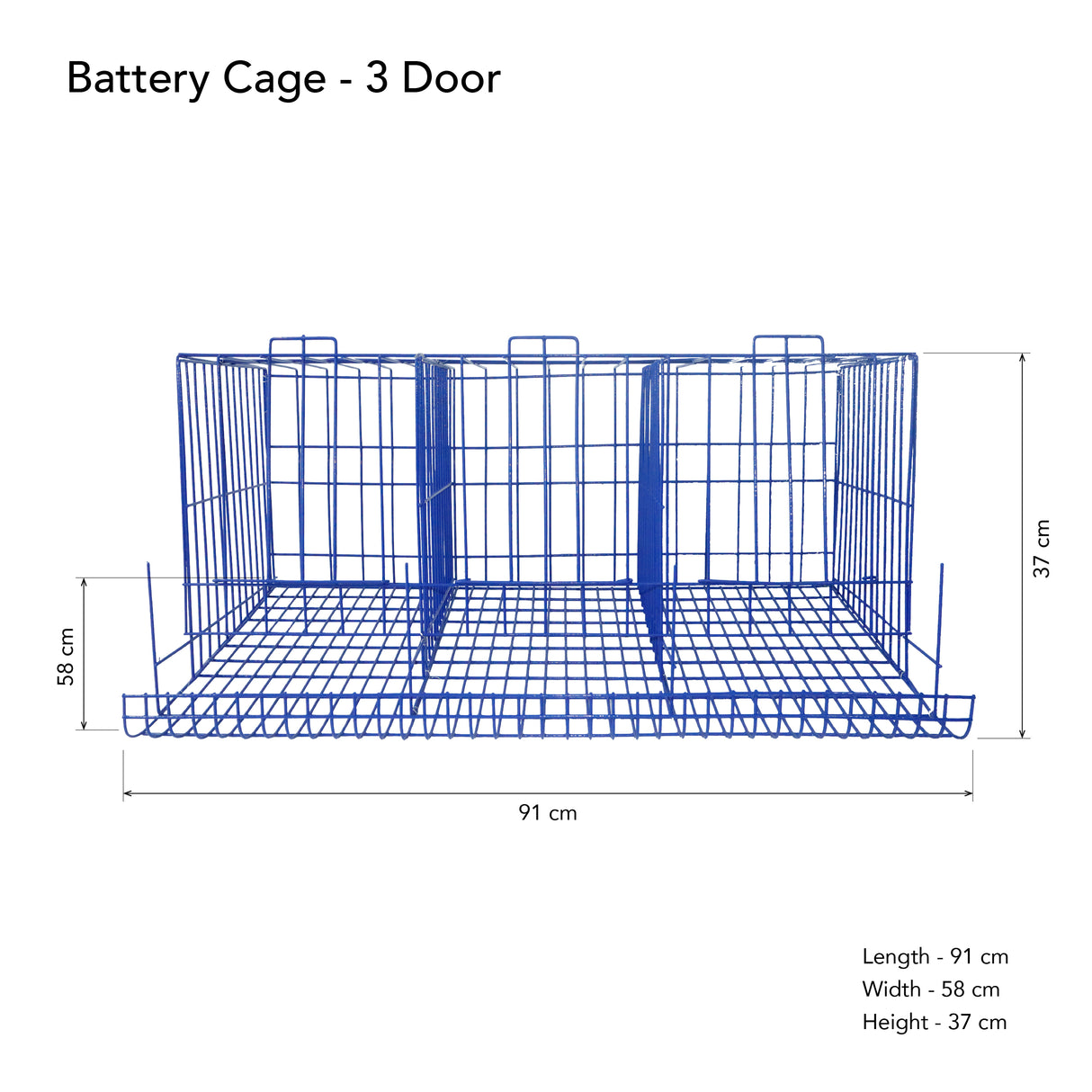 BATTERY Cage Mr. Chuck Pet Store