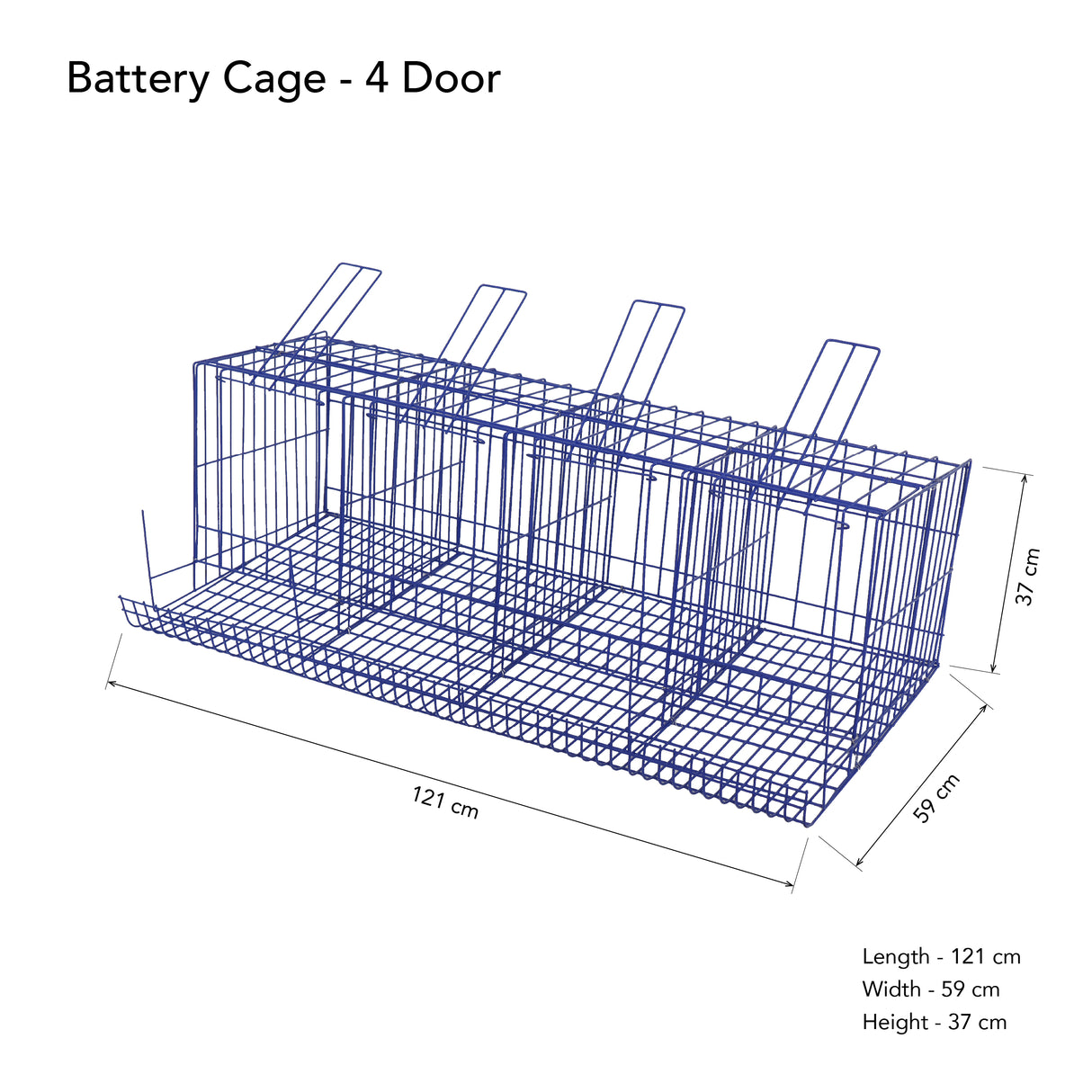BATTERY Cage Mr. Chuck Pet Store
