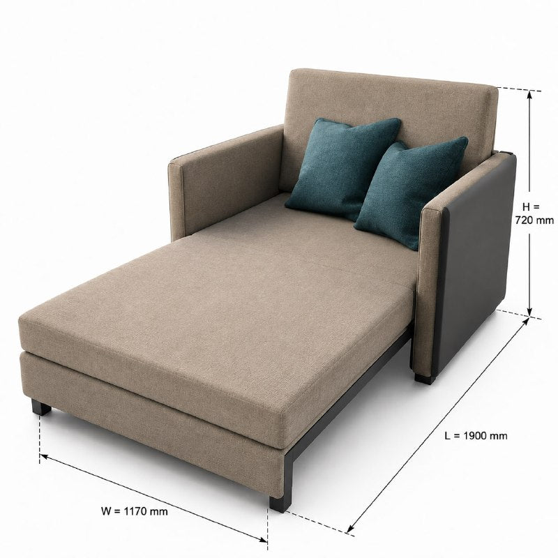 CROWN TRUNDLE BED