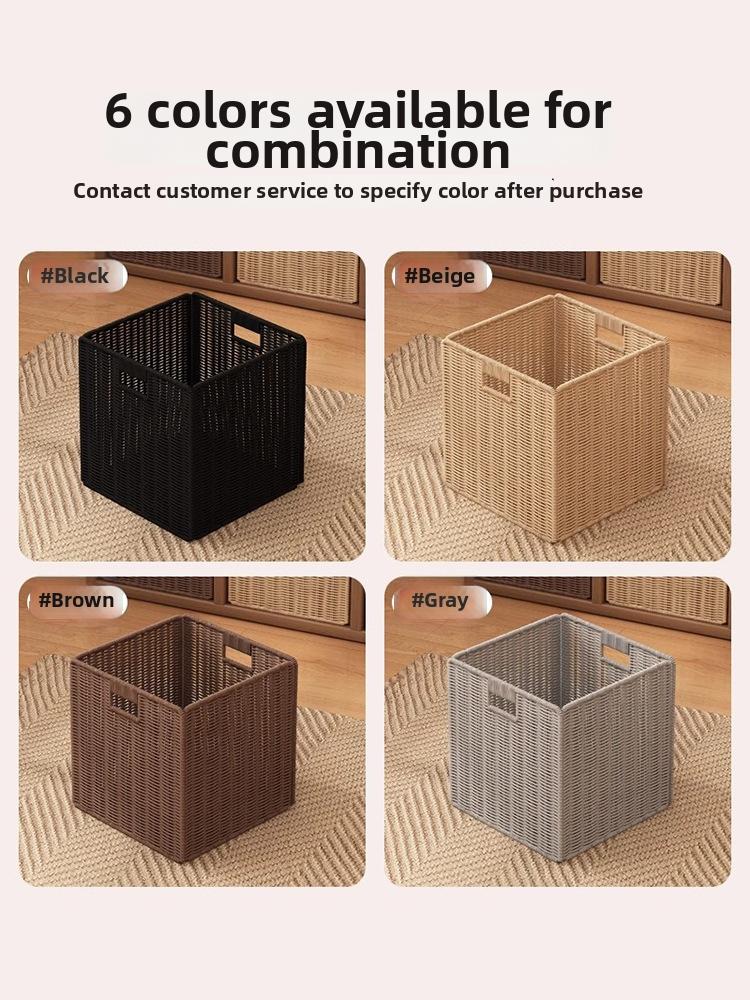 Timberra - Merry02 - LatticeWood Floor-Standing Storage Rack - Living Room Timberra