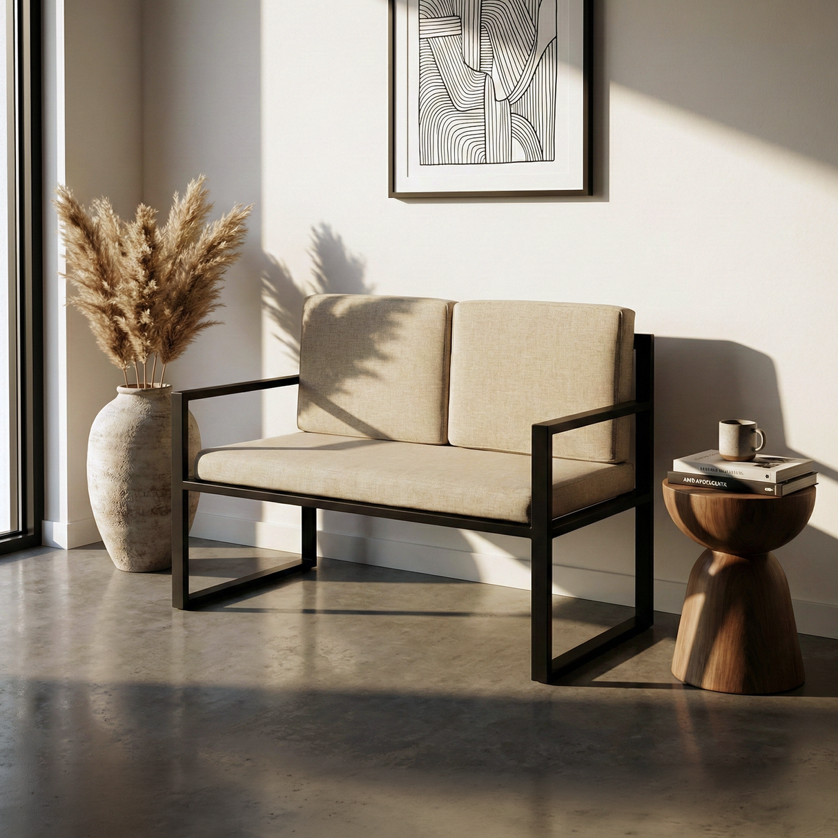 Diane Metal Bench Furnigo