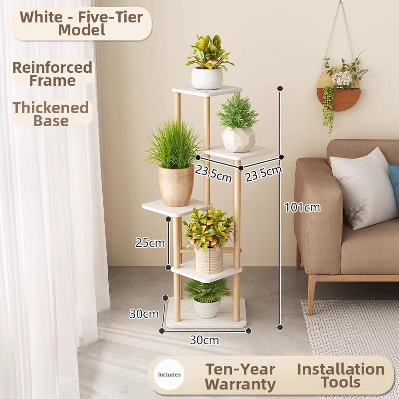 Timberra - Mirexa - ImperialZen Solid Wood Display Shelf - Tea Room / Living Room / Study Timberra