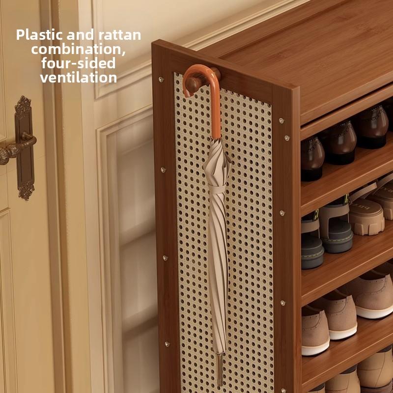 Timberra - Moonlight - MedievalGuard Narrow Shoe Rack - Entrance / Corridor / Dormitory Timberra