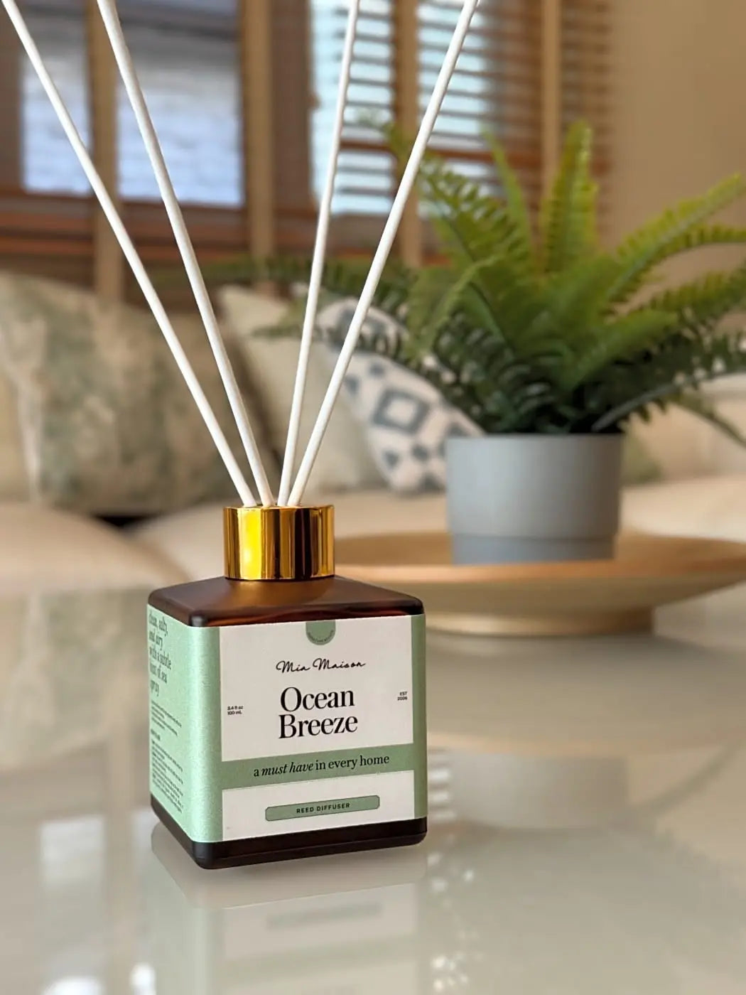 Mia Masion Reed Diffuser Square Amber 100ml Mia Maison
