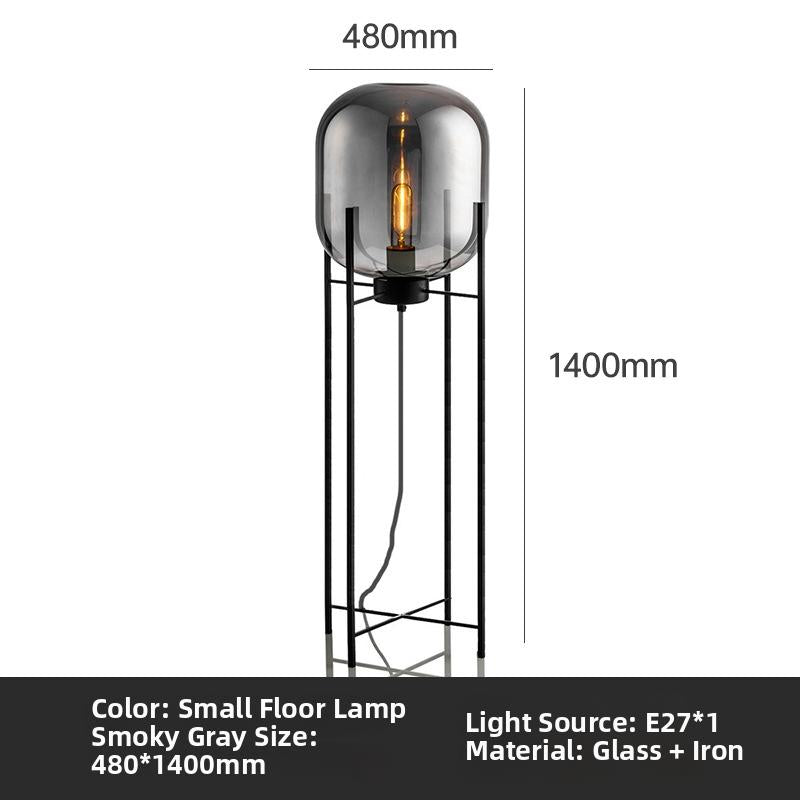 Milano Glow - Arixa - NL126 - Nordic Modern Floor Lamp with Built-in Storage, Simple Designer Lighting for Functional and Stylish Spaces - Living Room / Bedroom / Bedside / Study Milano