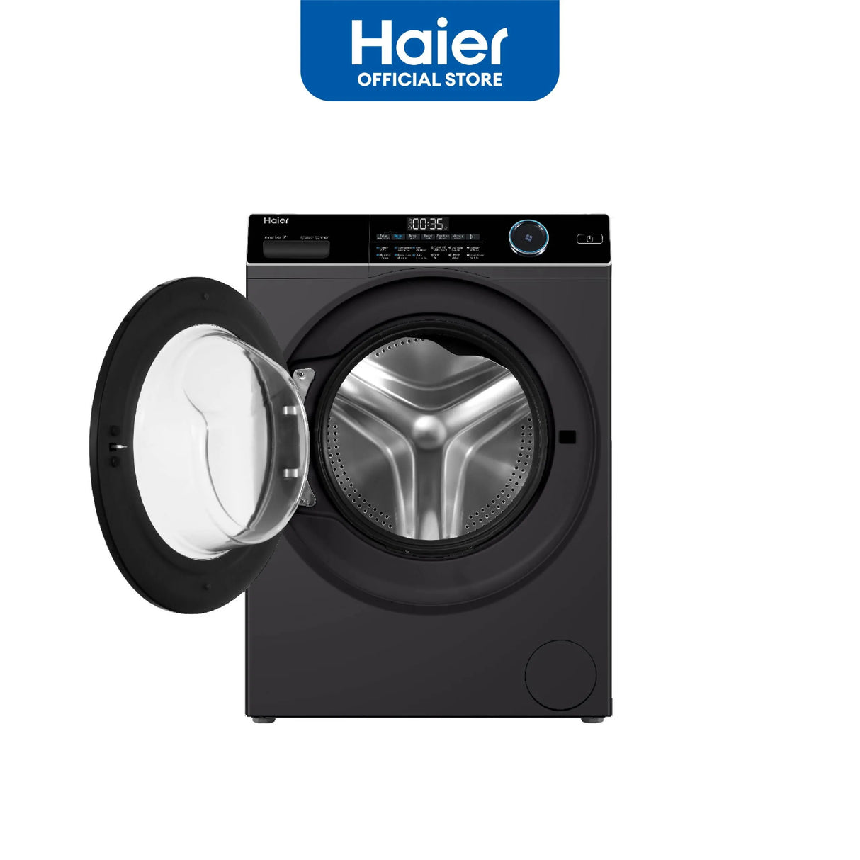 HAIER - HWM105-BP929AB 9.5 kg Super Inverter Wash Front Load Washer Fully Automatic Washing Machine AF Home