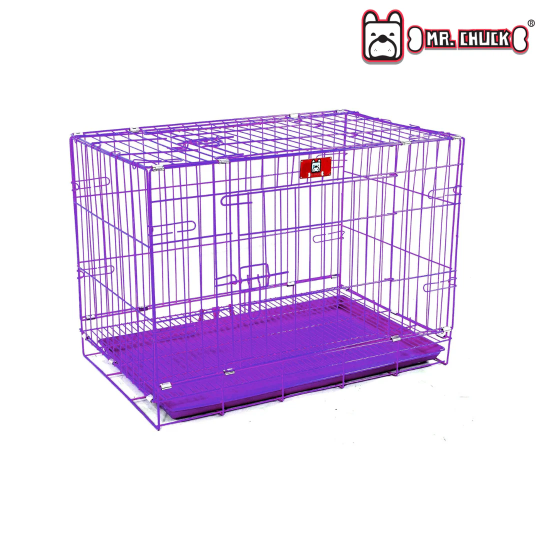 Mr. Chuck - Collapsible Dog Cage Pet Crate Black Mr. Chuck Pet Store
