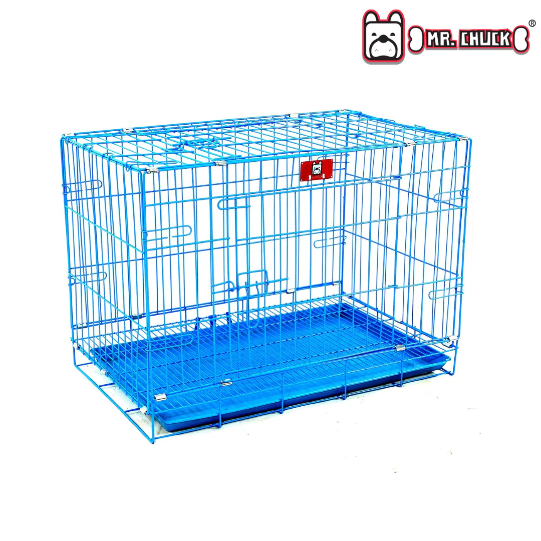 Mr. Chuck - Collapsible Dog Cage Pet Crate Black Mr. Chuck Pet Store