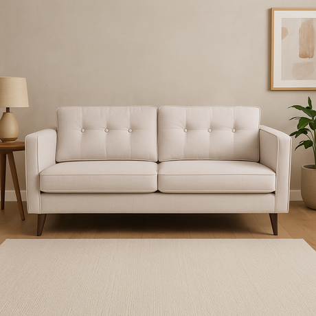 Jerry 2-Seater Fabric Sofa Furnigo
