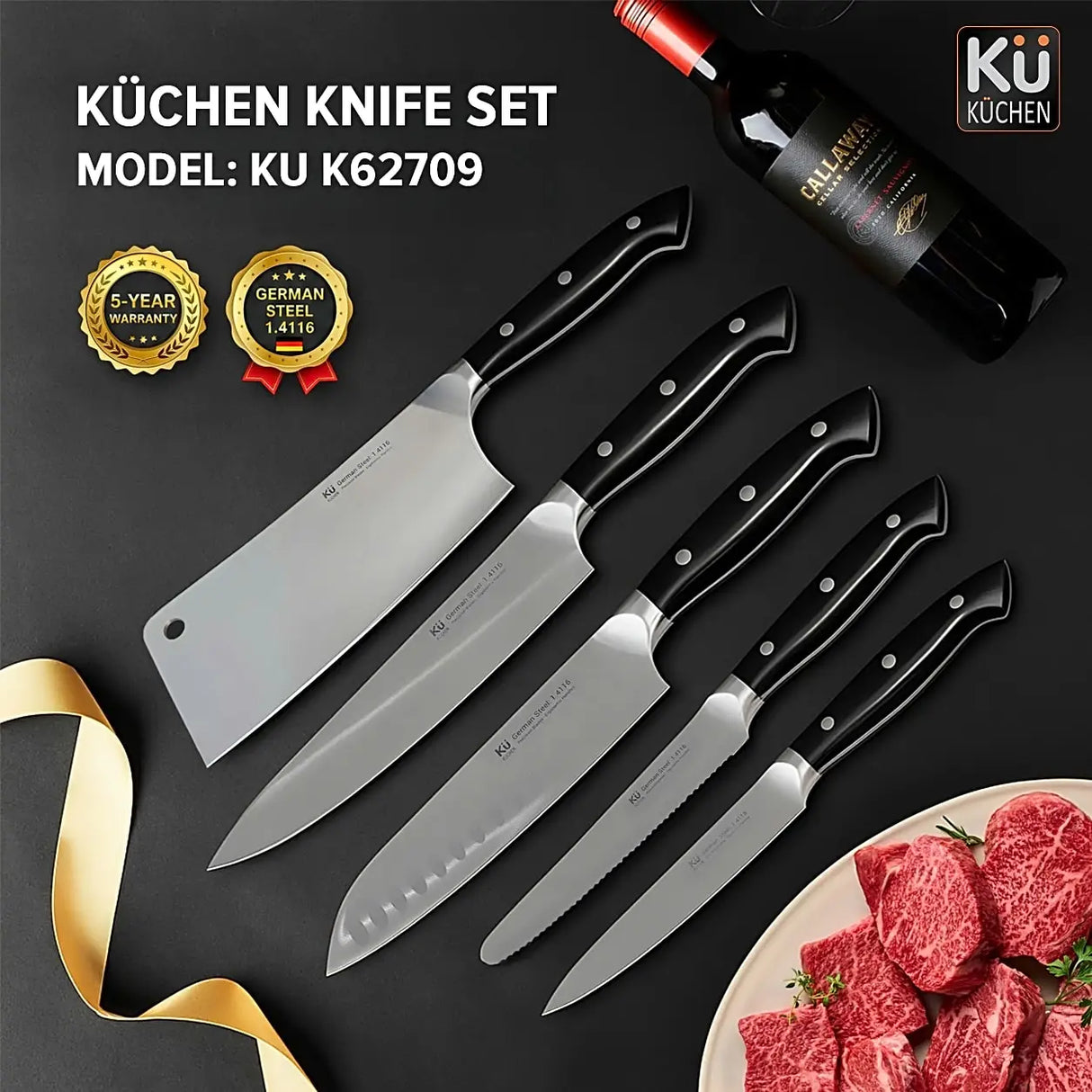Küchen Knife Set KU K62709