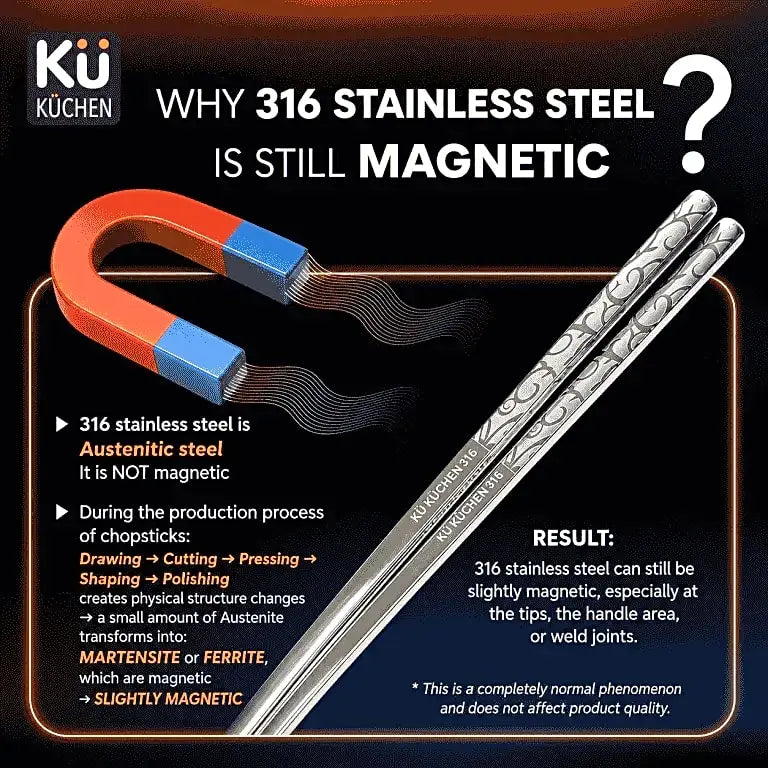 Stainless steel chopsticks set SK-C04-1