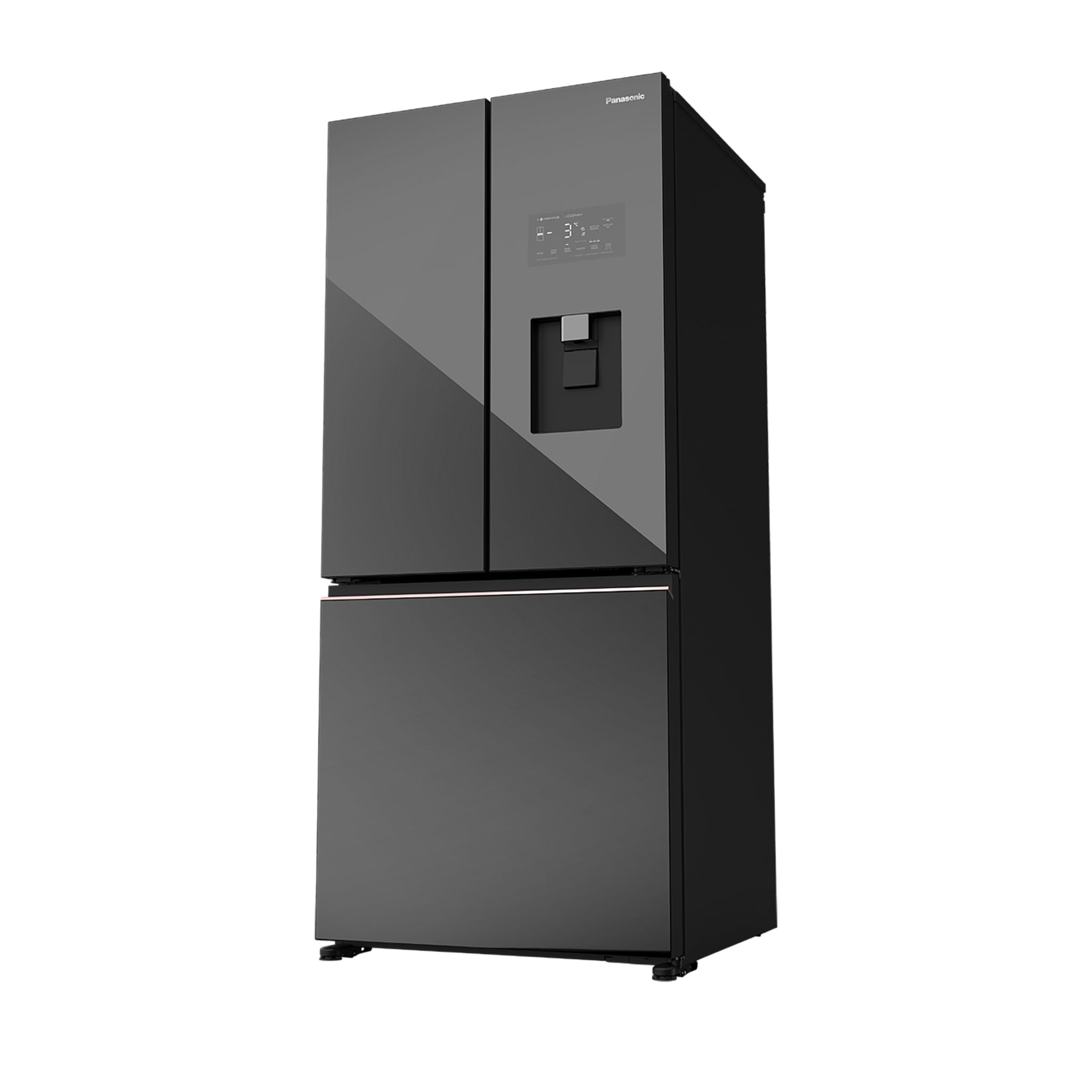 PANASONIC 17.4 cu.ft NR-CW530XMMP 3-Door Bottom Freezer Refrigerator Panasonic