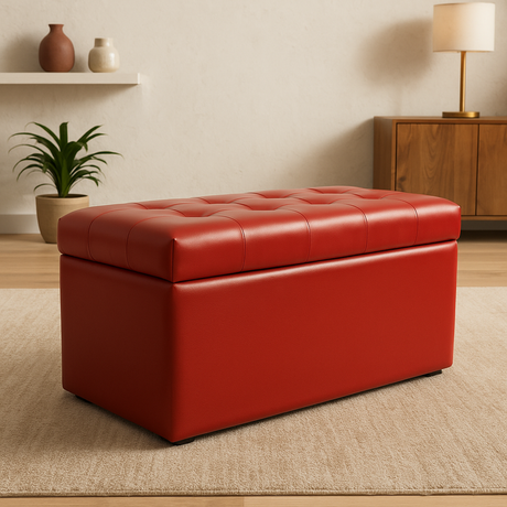 MANIA Storage Ottoman Box (DOUBLE) Affordahome