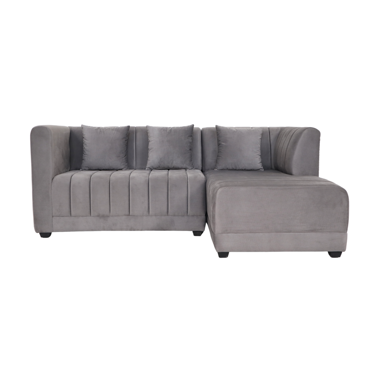 MIA L-SHAPE Fabric Sofa Affordahome