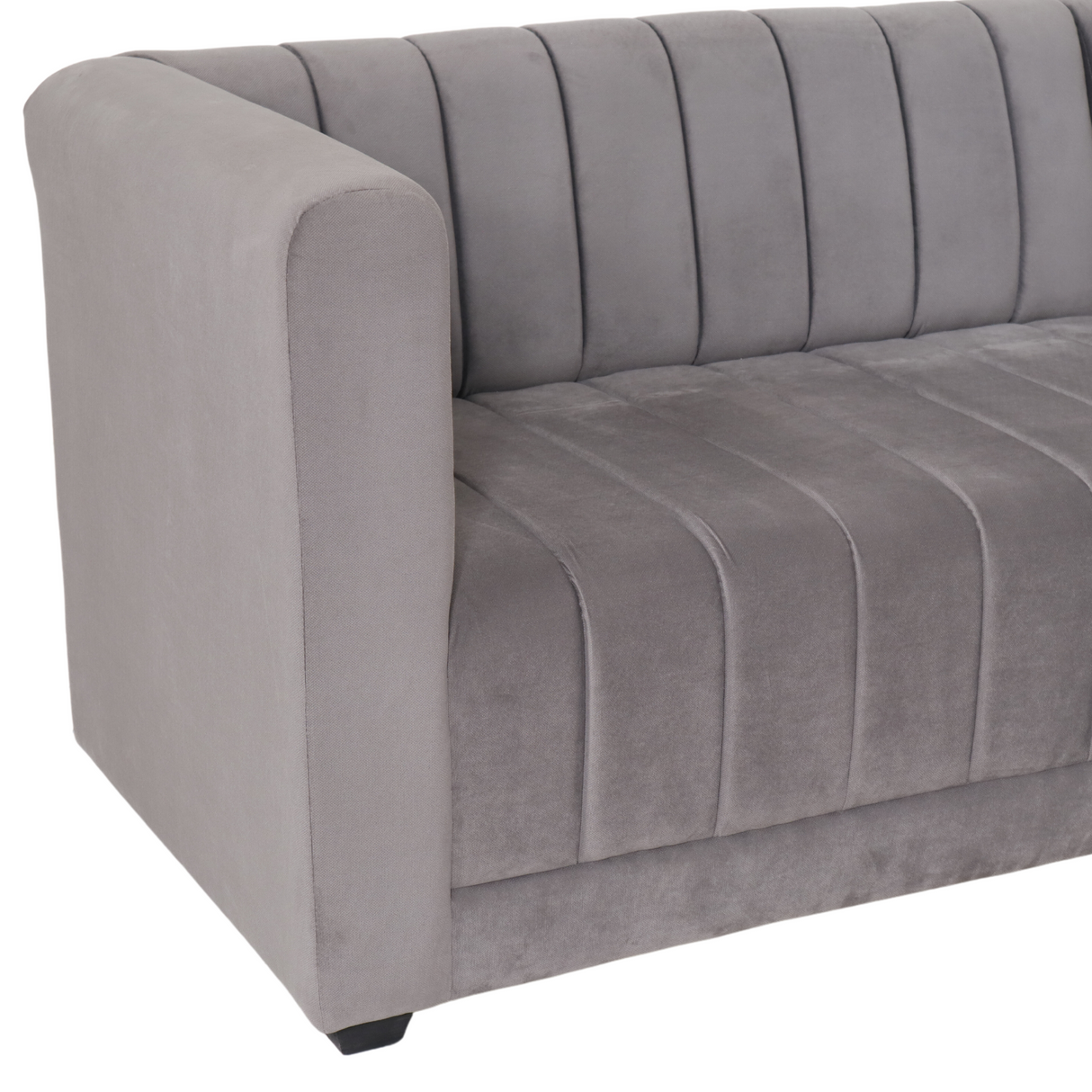 MIA L-SHAPE Fabric Sofa Affordahome