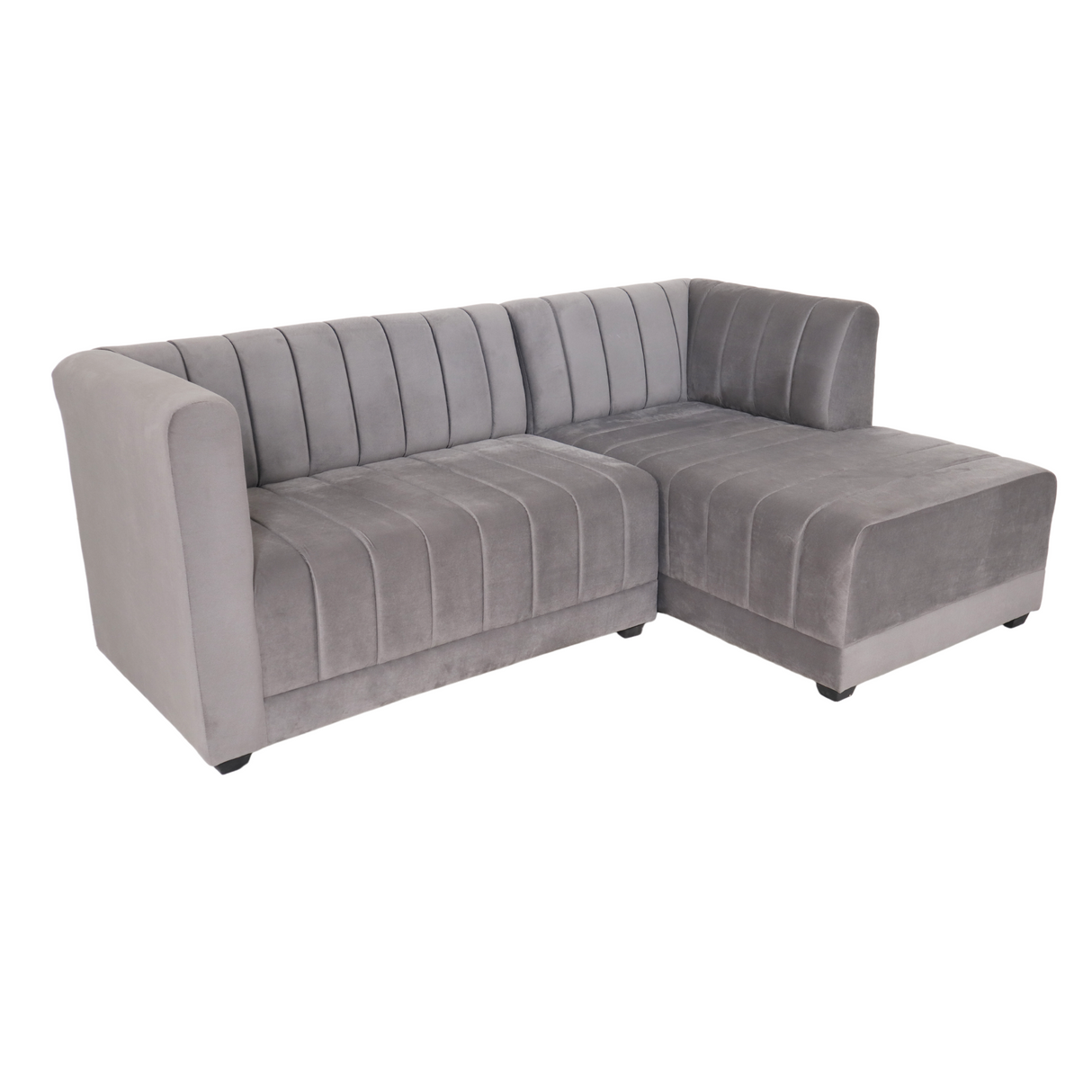 MIA L-SHAPE Fabric Sofa Affordahome