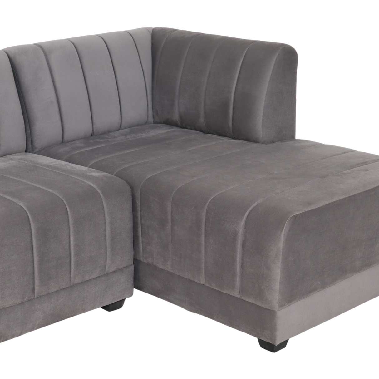 MIA L-SHAPE Fabric Sofa Affordahome