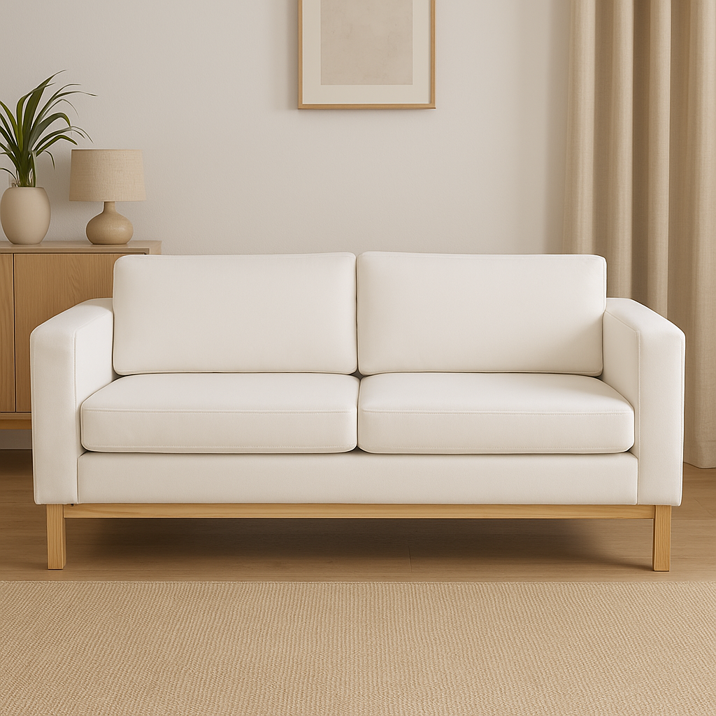 NIMBUS 2-Seater Fabric Sofa Affordahome