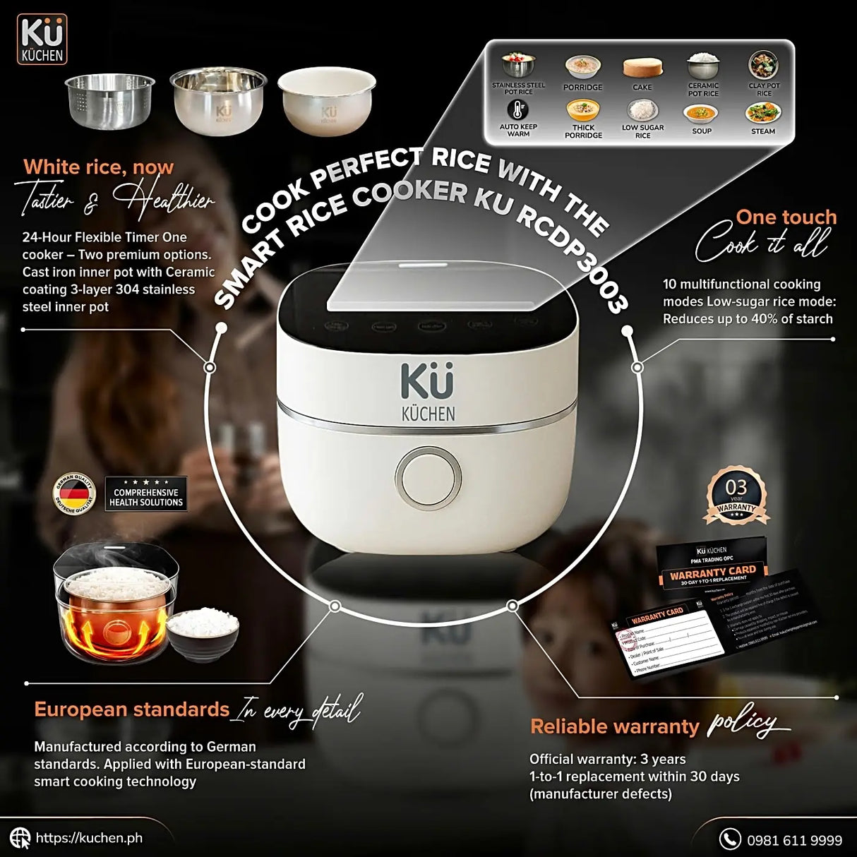 Smart Rice Cooker RCDP3003