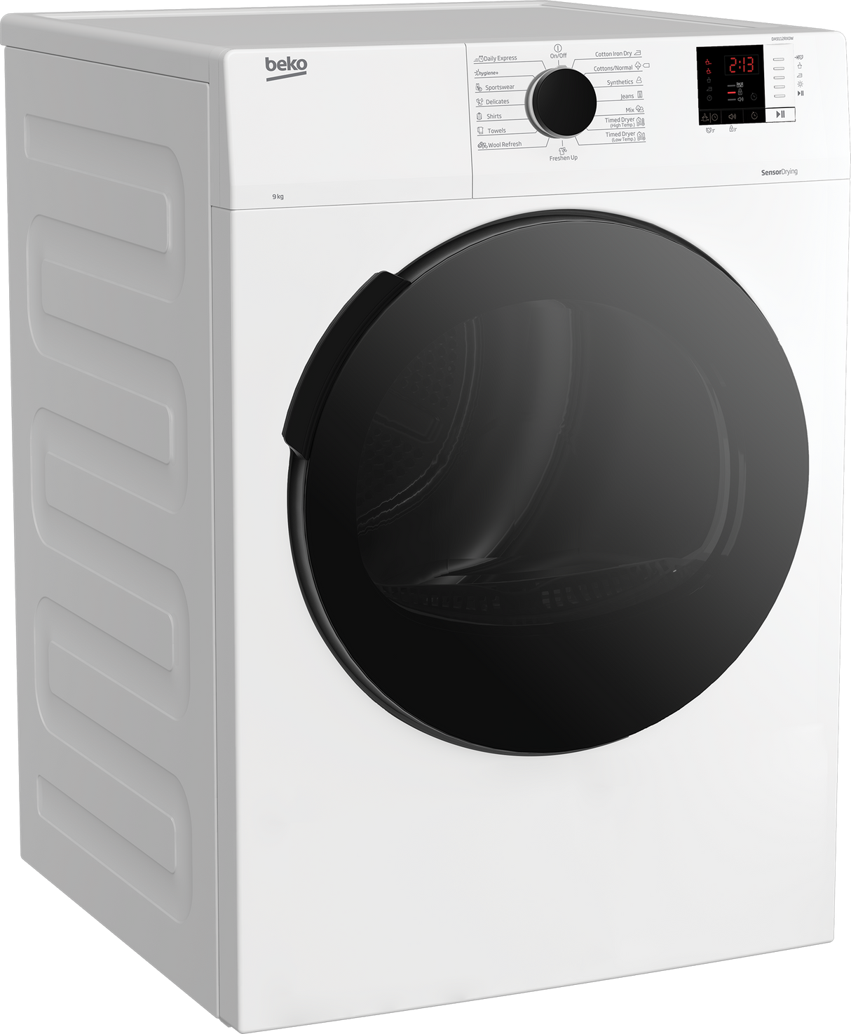 BEKO - DA9112RX0W: Tumble Dryer (Air Vented, 9 kg) AF Home