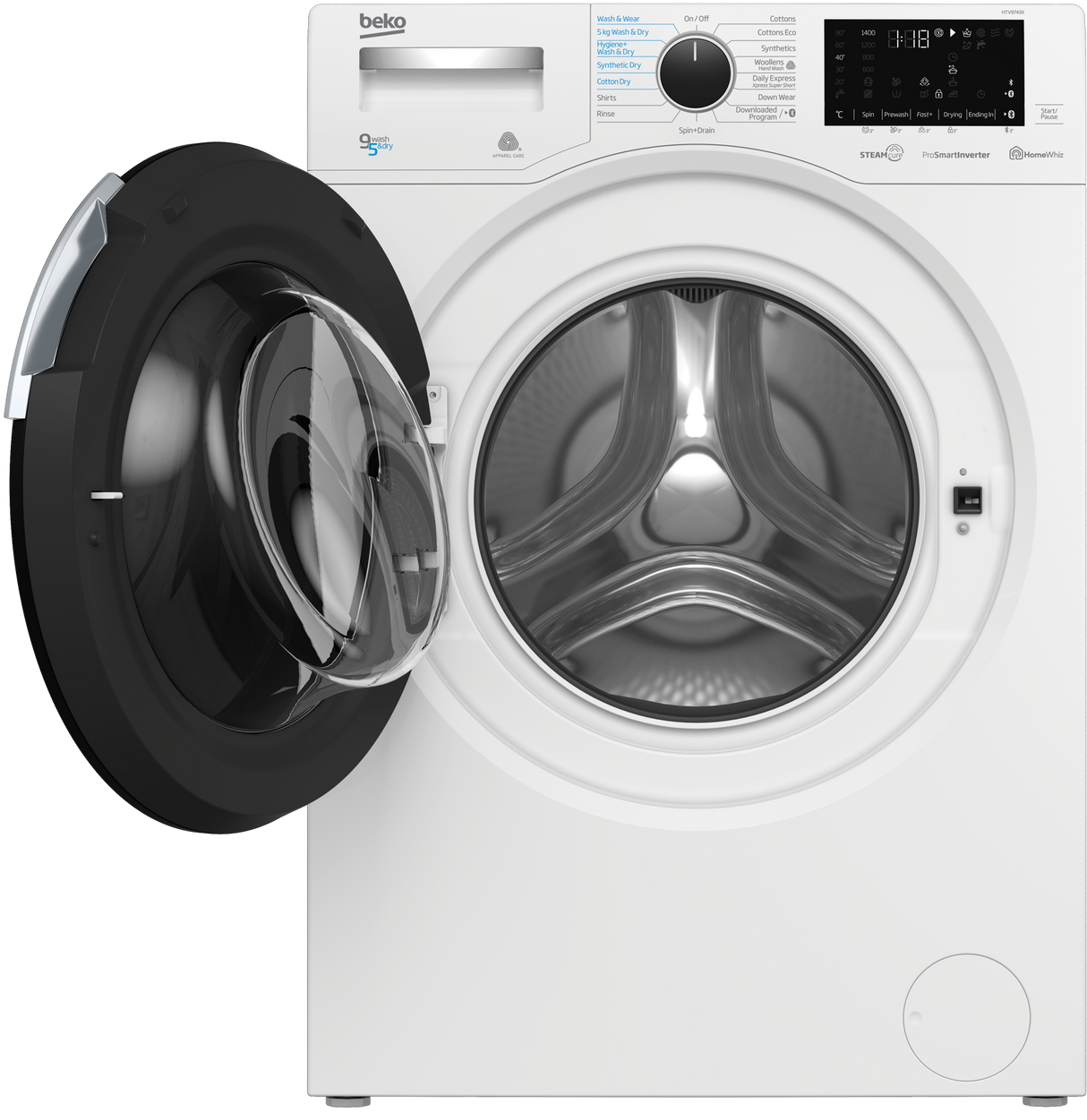BEKO - HTV9743X: 9 kg washer & 5 kg dryer, 1400 rpm AF Home