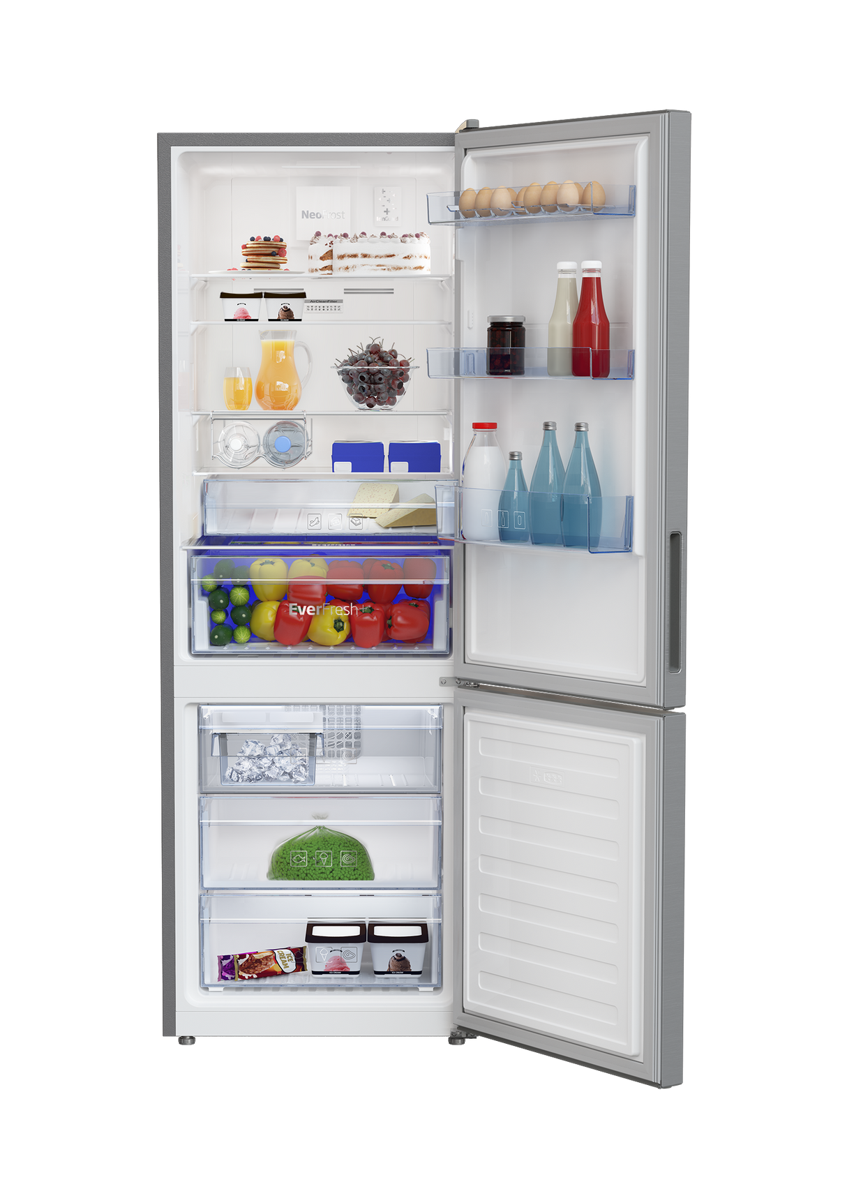 BEKO - RCNT340E50VZP: 340L (12.0 cu.ft.) gross volume AF Home