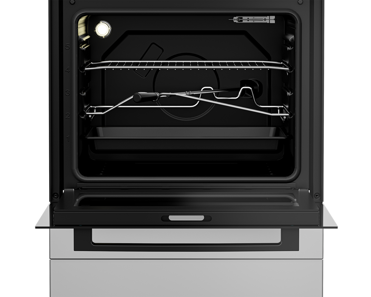 BEKO - FSG63010GSS: Freestanding Cooker (Gas, 60 cm) AF Home