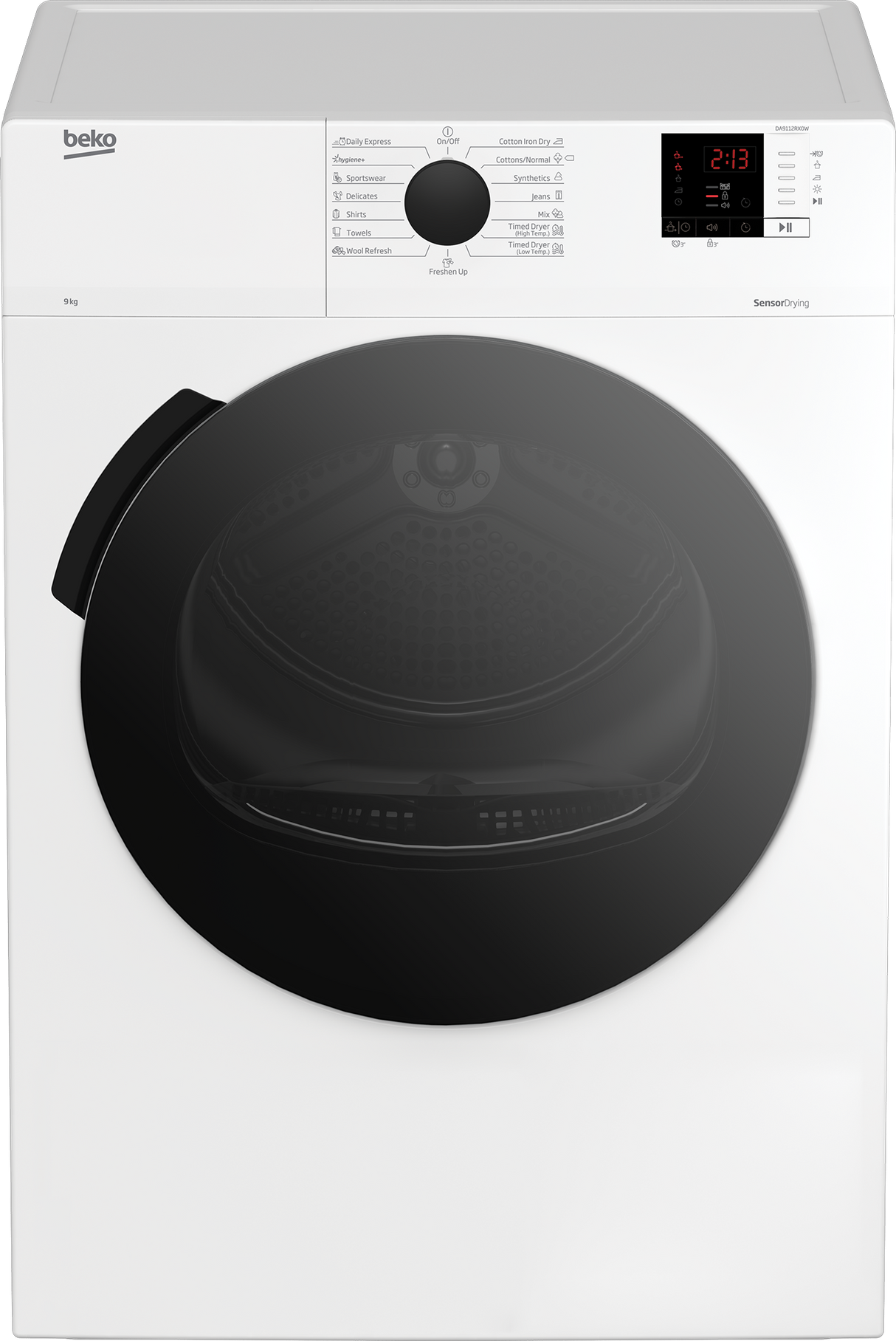 BEKO - DA9112RX0W: Tumble Dryer (Air Vented, 9 kg) AF Home