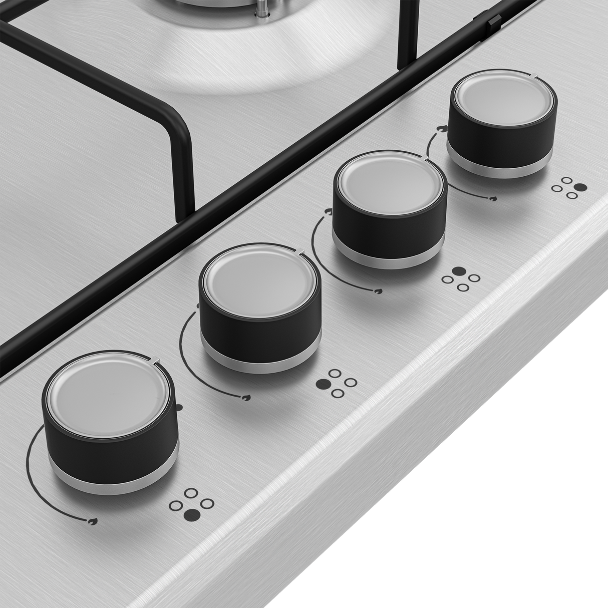 BEKO - HTGG6124SX: Freestanding Hob (Gas, 61) AF Home