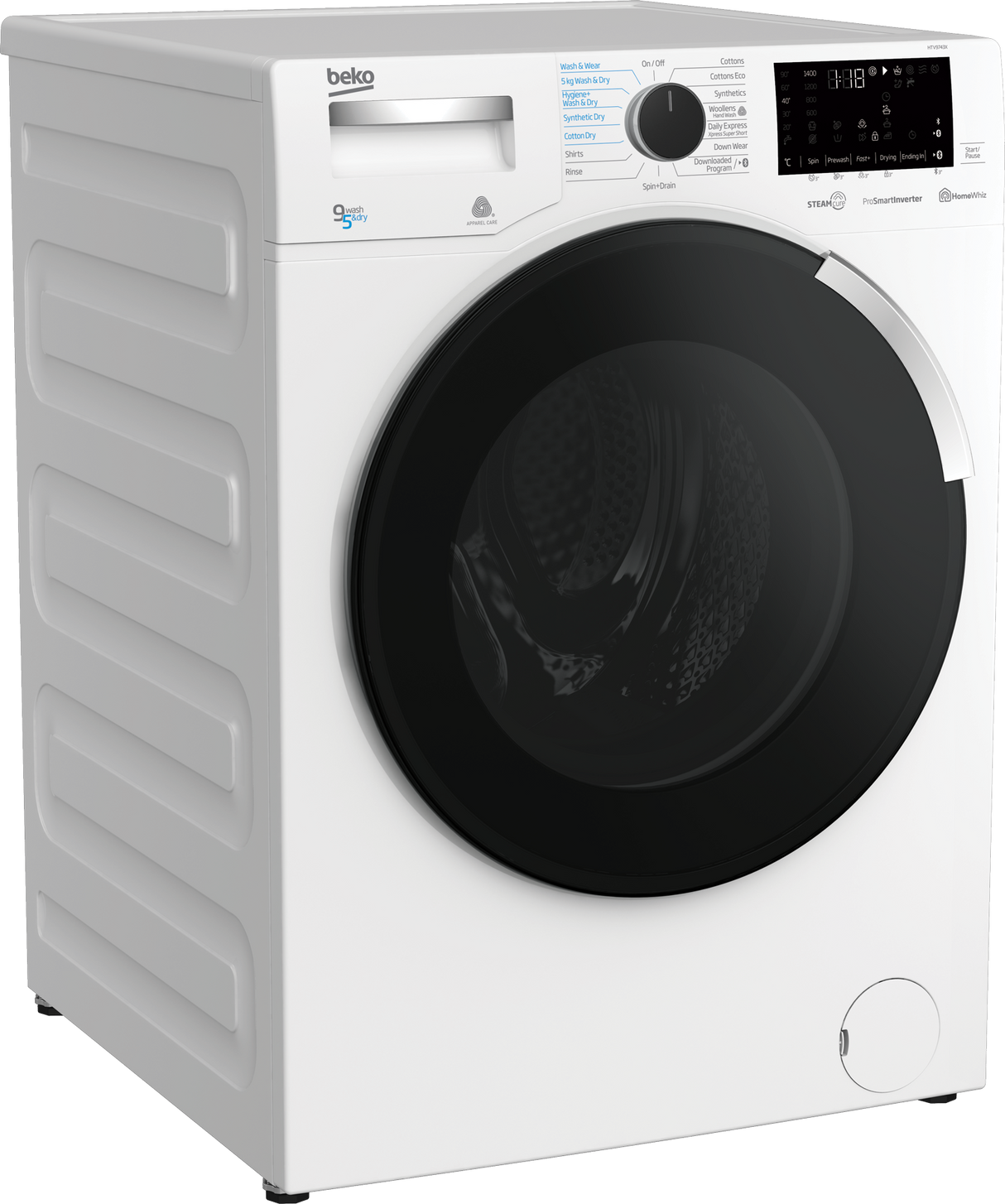 BEKO - HTV9743X: 9 kg washer & 5 kg dryer, 1400 rpm AF Home