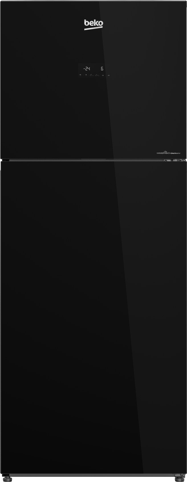 BEKO - RDNT401E50VZGB: Fridge Freezer (Freezer Top, 66 cm) AF Home