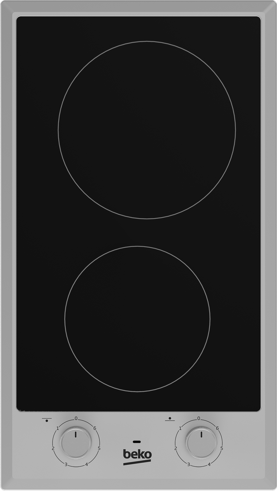 BEKO - HDCC 32200 X: 30 cm, 2 vitroceramic hob AF Home