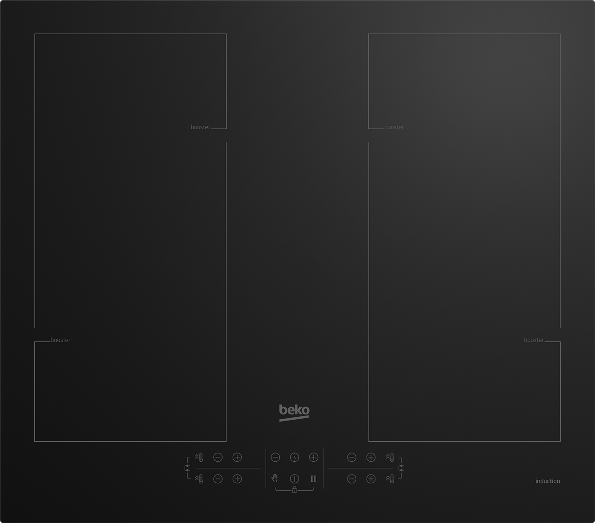 BEKO - HII64205F2MT Built-In Hob (Induction, 60 cm) AF Home