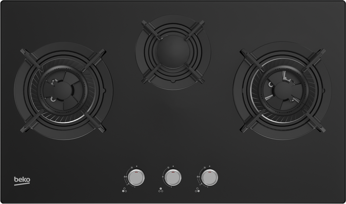BEKO - HIEW 73242 SOB: Built-In Hob (Gas, 75 cm) AF Home