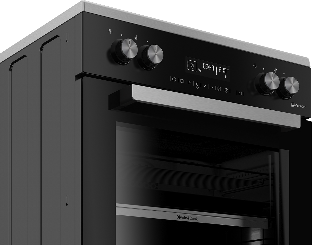 BEKO - FVR62630DXDTL: 60cm, 4 gas burners | multi-functional oven AF Home