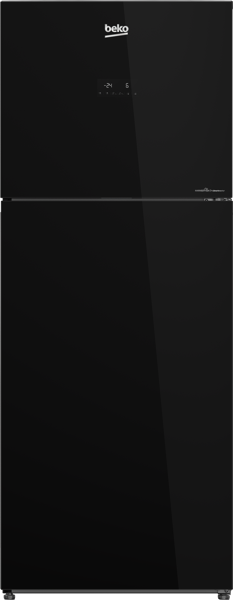 BEKO - RDNT445E40VZHFSGB Fridge Freezer (Freezer Top, 66 cm) AF Home