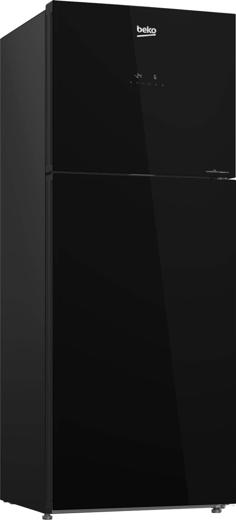 BEKO - RDNT401E50VZGB: Fridge Freezer (Freezer Top, 66 cm) AF Home