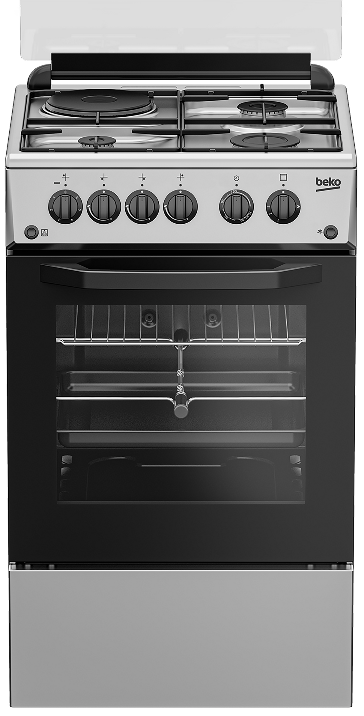 BEKO - FSGT43110GS: Freestanding Cooker (Gas, 50 cm) AF Home