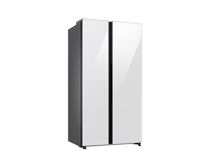 SAMSUNG - Bespoke AI™ SBS Refrigerator AI Energy Mode 22.8 cu.ft. AF Home