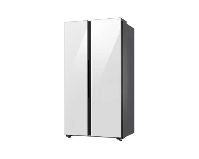 SAMSUNG - Bespoke AI™ SBS Refrigerator AI Energy Mode 22.8 cu.ft. AF Home