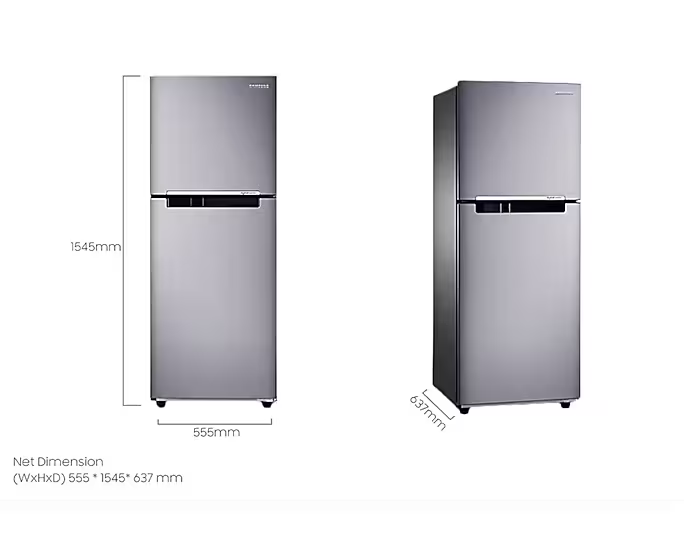 SAMSUNG - TMF Refrigerator All-around Cooling 8.4 cu.ft. AF Home