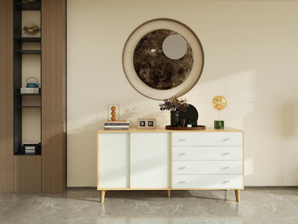 COOPER Sliding Door Server Buffet Cabinet Furnigo