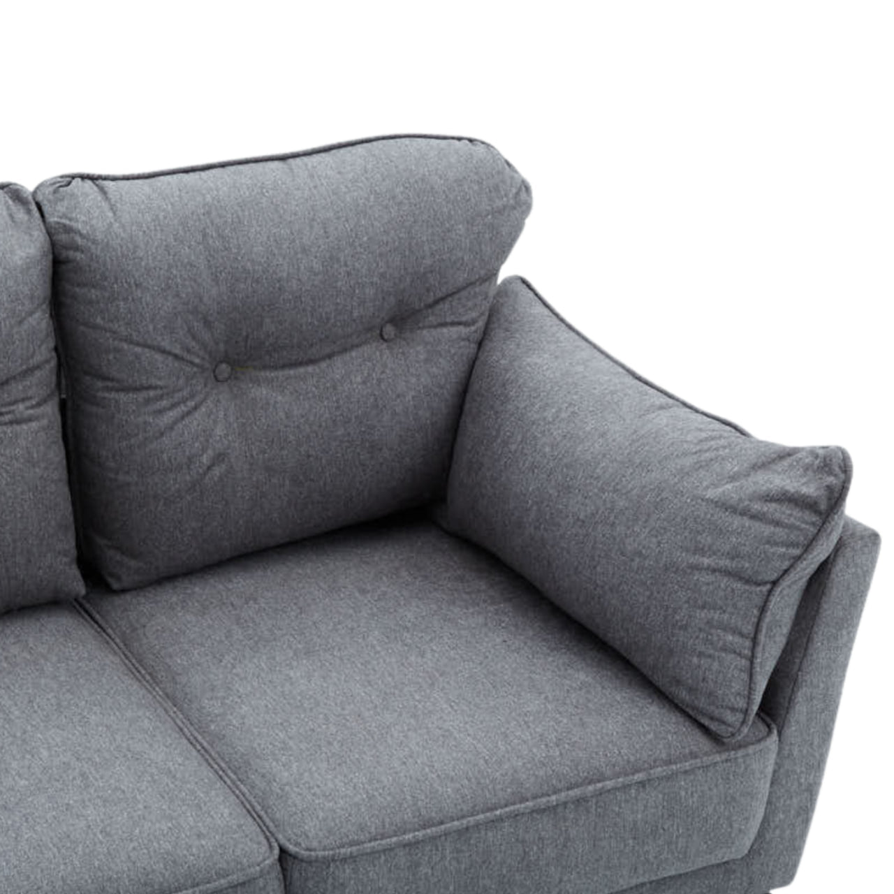 WILLY 3-Seater Fabric Sofa AF Home